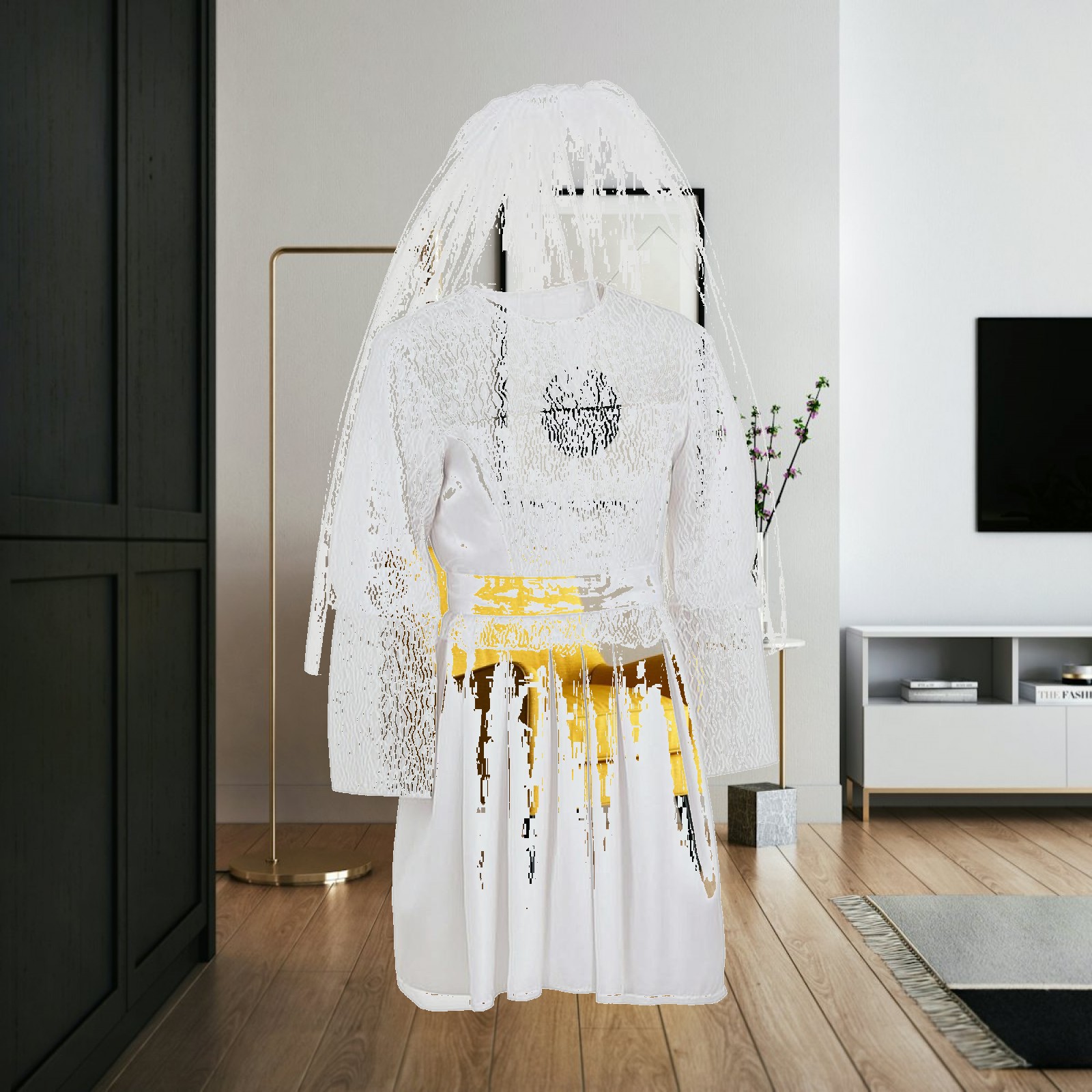 Lace Dress - Zestaw akcesoriów do kostiumu: sukienka z
