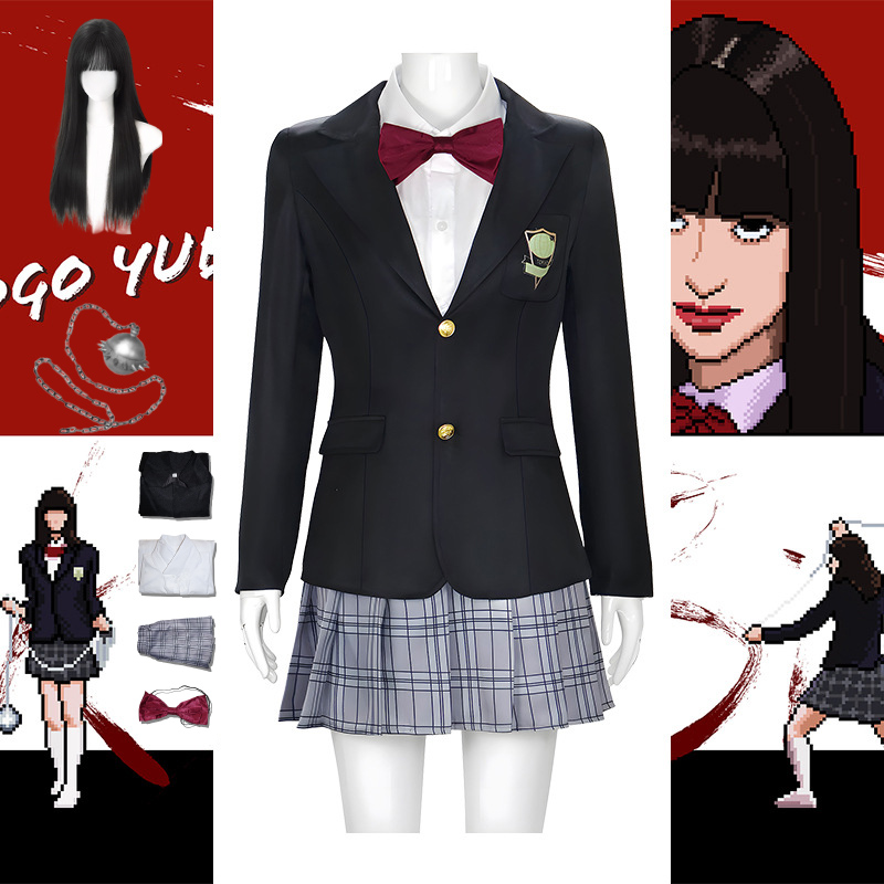 Formal Skirt - Kostium Gogo Yubari na Halloween, czarny