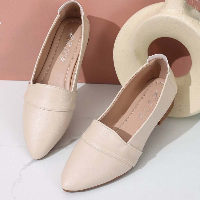 Wsuwane buty damskie, płaskie, – Womens Heels recenzja i cena