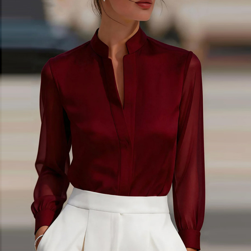 Nowe Przezroczyste Koszule z S – Silk Blouse recenzja i cena