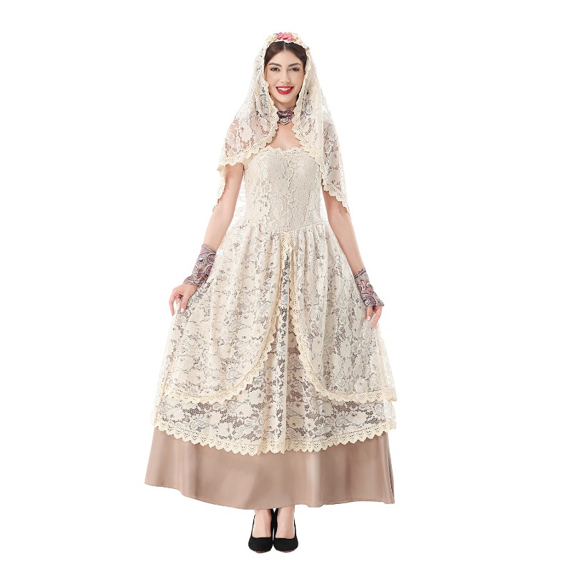 Damska, vintage sukienka maxi  – Lace Dress recenzja i cena