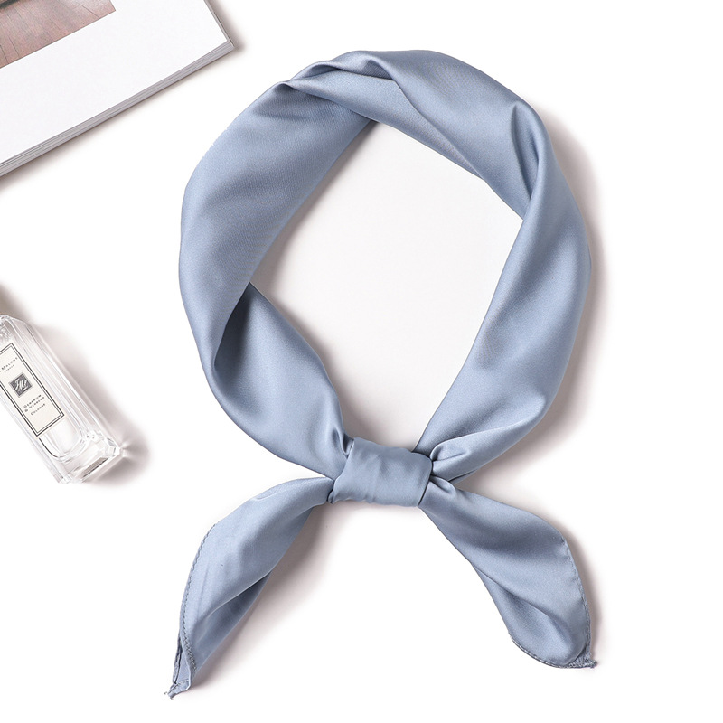 70cm szalik w czystym kolorze  – Silk Blouse recenzja i cena