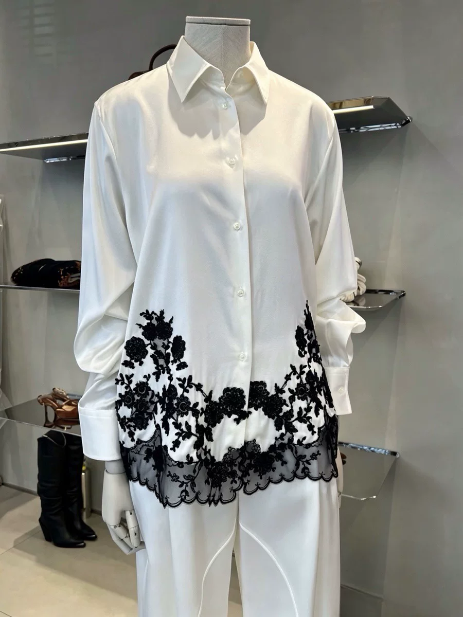 Wysokiej jakości damskie bluzk – Silk Blouse recenzja i cena