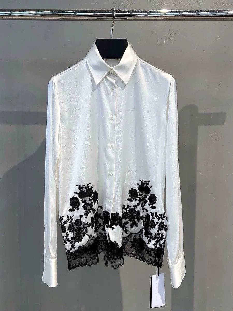Wysokiej jakości damskie bluzk – Silk Blouse recenzja i cena