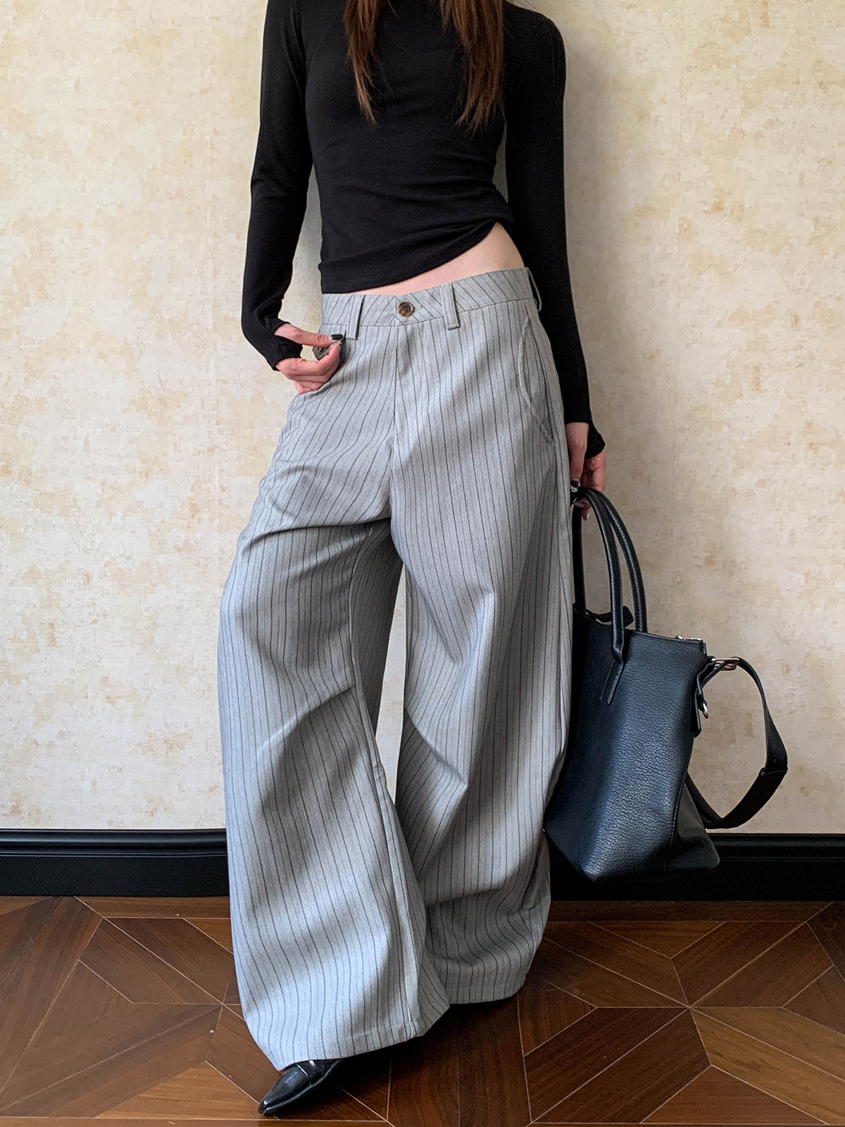 Amerykański styl uliczny: męsk – Tailored Trouser Wide recenzja i cena