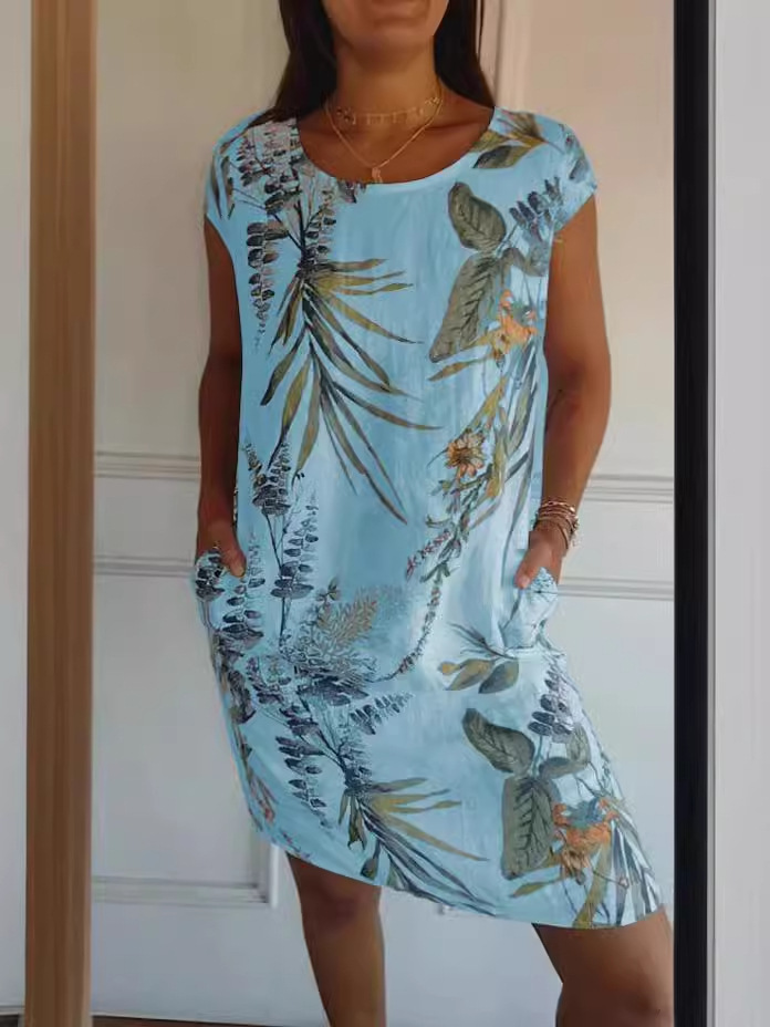 Letnia sukienka damska z baweł – Midi Dress recenzja i cena