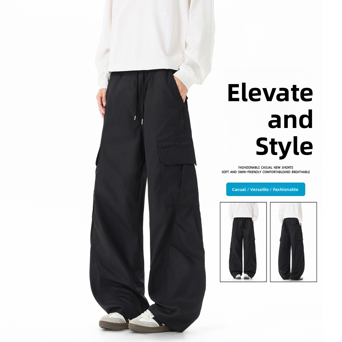Modne, trójwymiarowe, dopasowa – Tailored Trouser Wide recenzja i cena