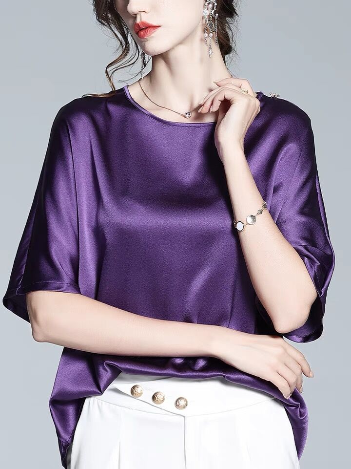 Elegancka, vintage bluzka w st – Silk Blouse recenzja i cena